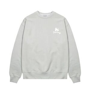 Money Unisex Adult Combo Ape Cotton Crew Neck Regular Sweatshirt / Baby Blue